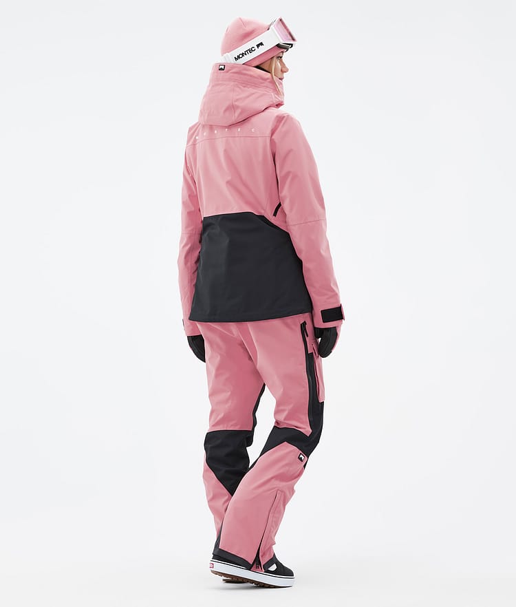 Moss W Giacca Snowboard Donna Pink/Black, Immagine 5 di 10