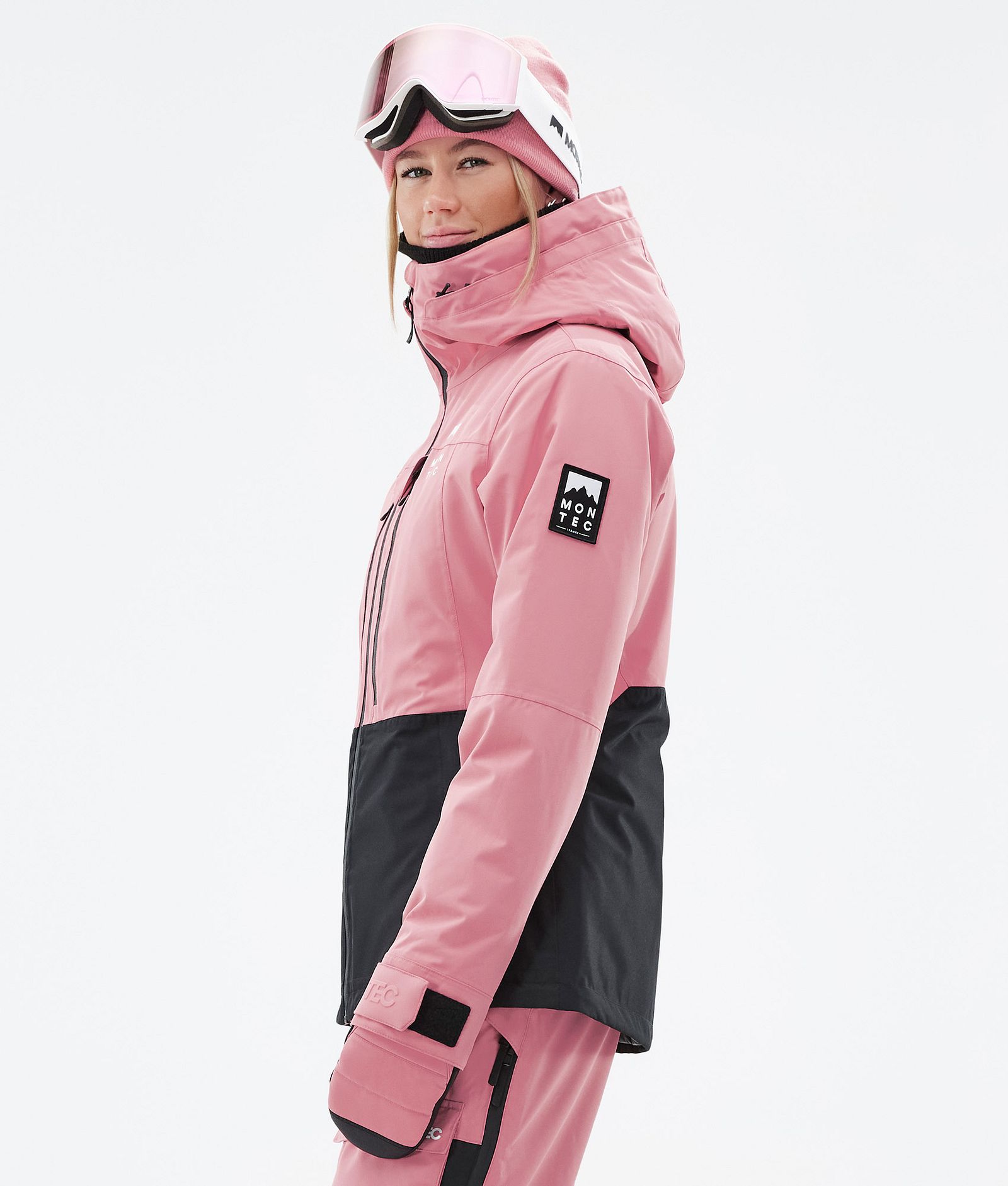 Moss W Veste Snowboard Femme Pink/Black, Image 6 sur 10