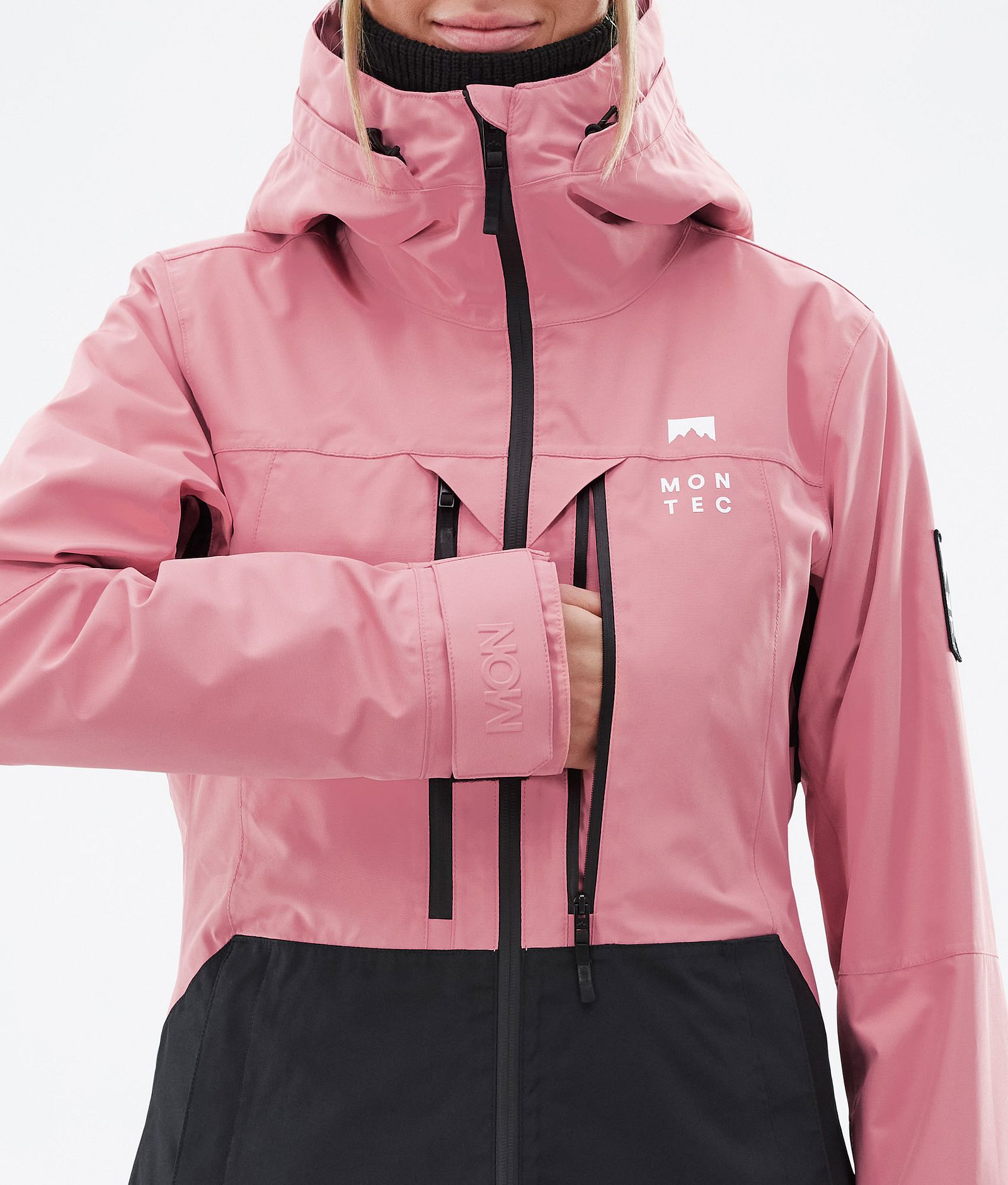 Moss W Veste Snowboard Femme Pink/Black, Image 9 sur 10