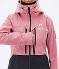 Moss W Ski Jacket Women Pink/Black, Image 9 of 10