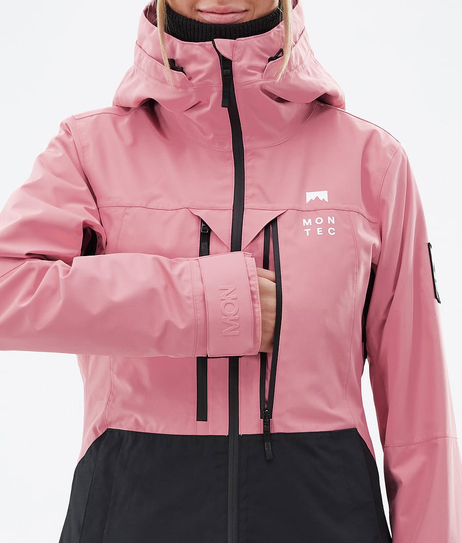 Moss W Veste de Ski Femme Pink/Black