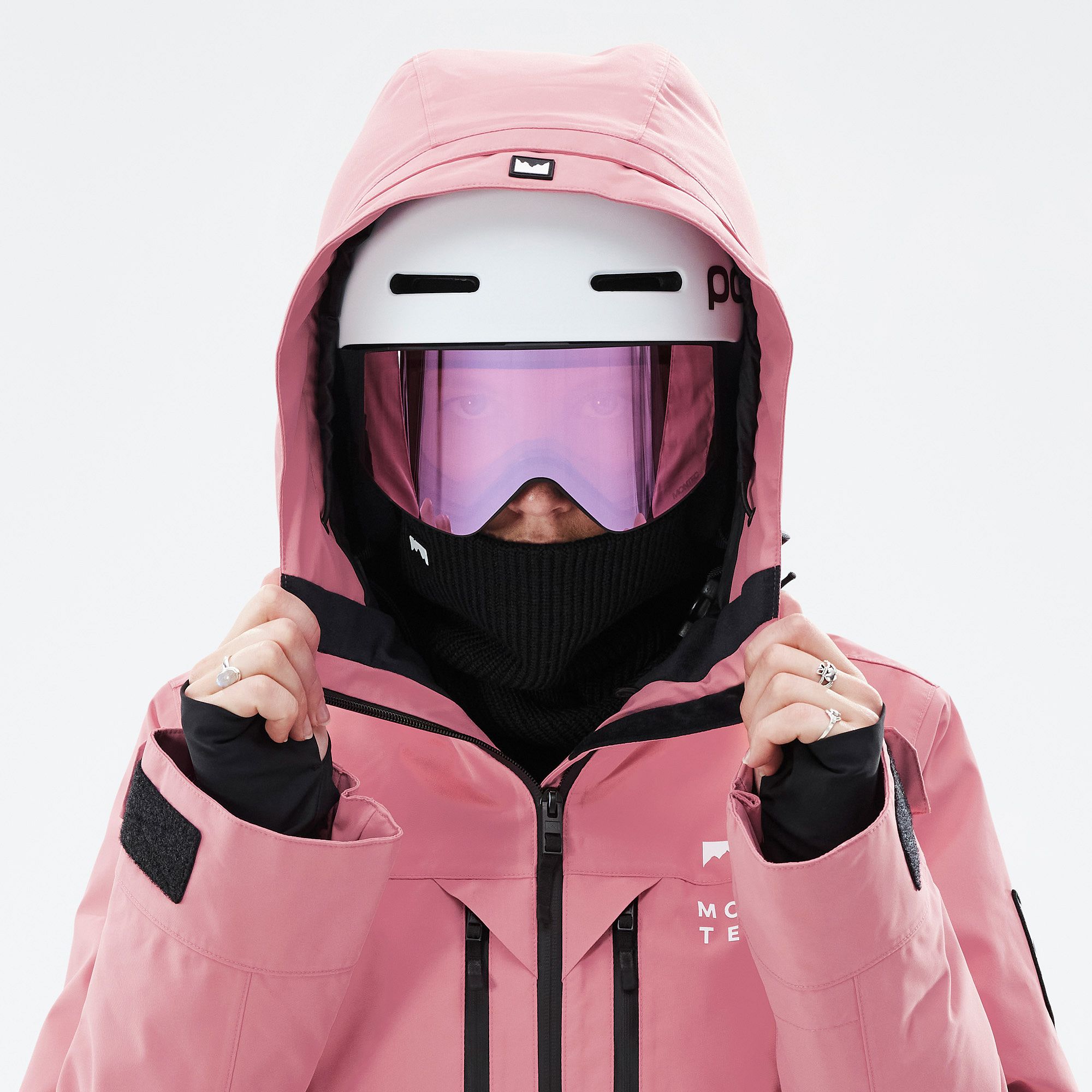 Montec Moss W Snowboard Jacket Women Pink/Black | Montecwear.com
