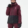 Montec Moss W Ski Jacket Women Burgundy/Black