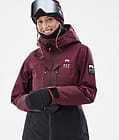 Moss W Skidjacka Dam Burgundy/Black, Bild 2 av 10