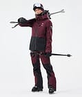 Moss W Skidjacka Dam Burgundy/Black, Bild 3 av 10