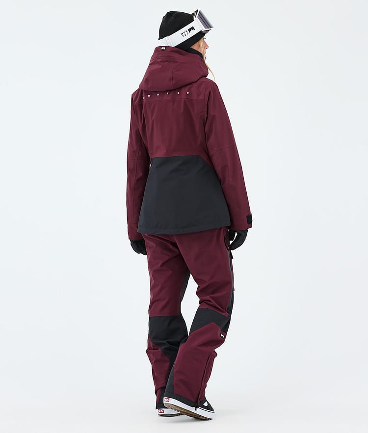 Moss W Veste Snowboard Femme Burgundy/Black Renewed, Image 3 of 9