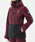 Moss W Giacca Snowboard Donna Burgundy/Black Renewed, Immagine 8 di 10