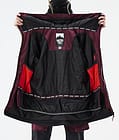 Moss W Kurtka Snowboardowa Kobiety Burgundy/Black Renewed, Zdjęcie 10 z 10