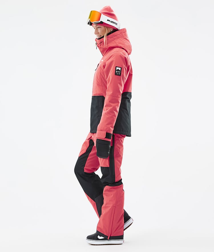 Moss W Snowboardjacka Dam Coral/Black Renewed, Bild 5 av 11