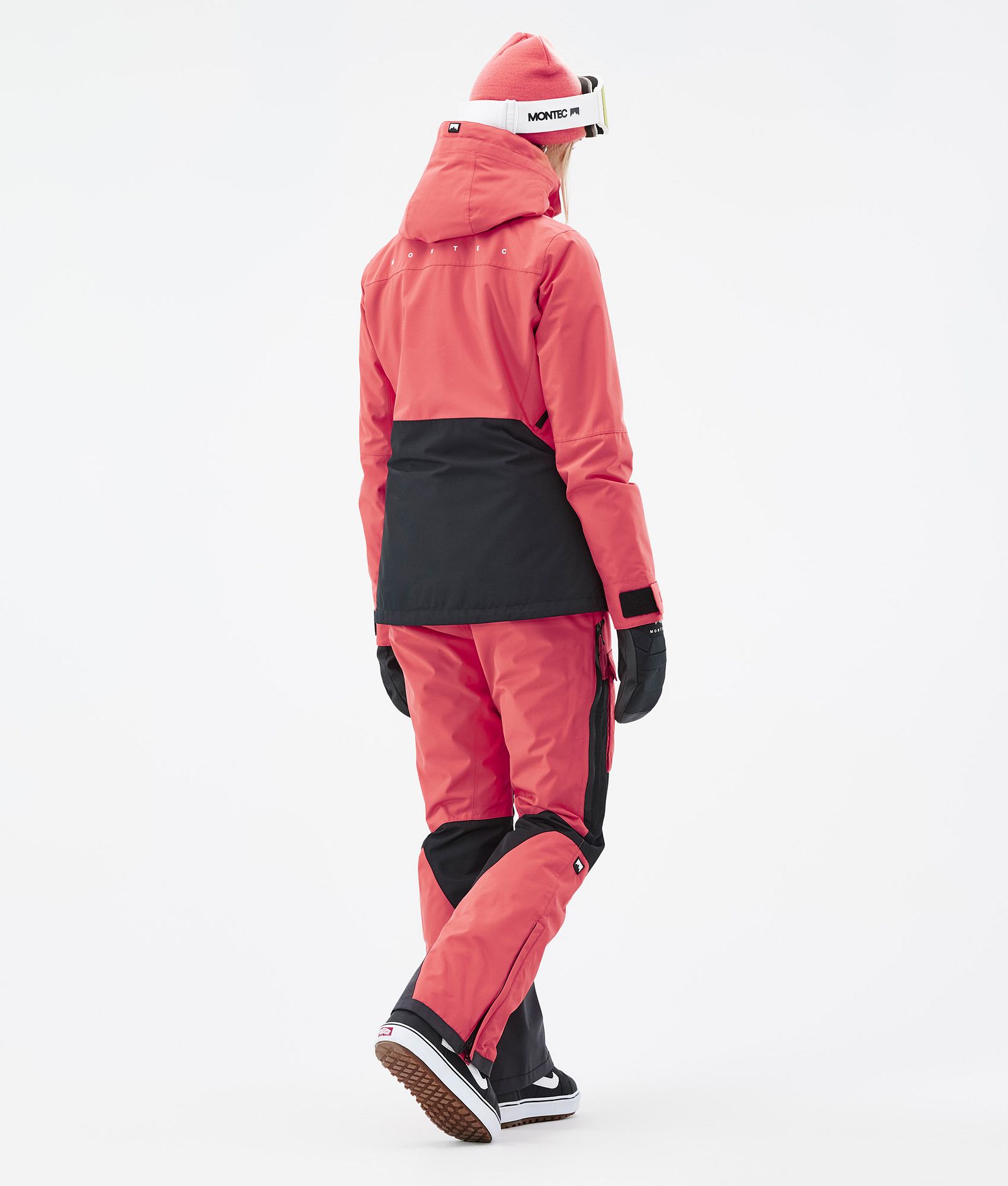 Moss W Kurtka Snowboardowa Kobiety Coral/Black Renewed, Zdjęcie 6 z 11