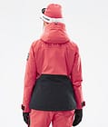 Moss W Giacca Snowboard Donna Coral/Black Renewed, Immagine 8 di 11