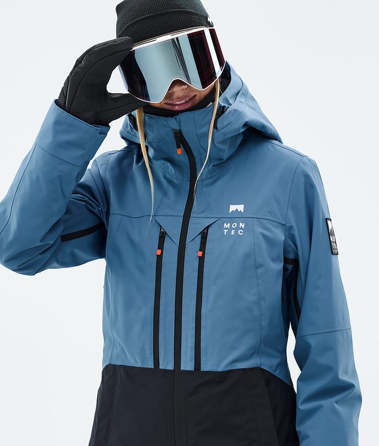 Moss W Ski Jacket Women Blue Steel/Black, Image 2 of 10