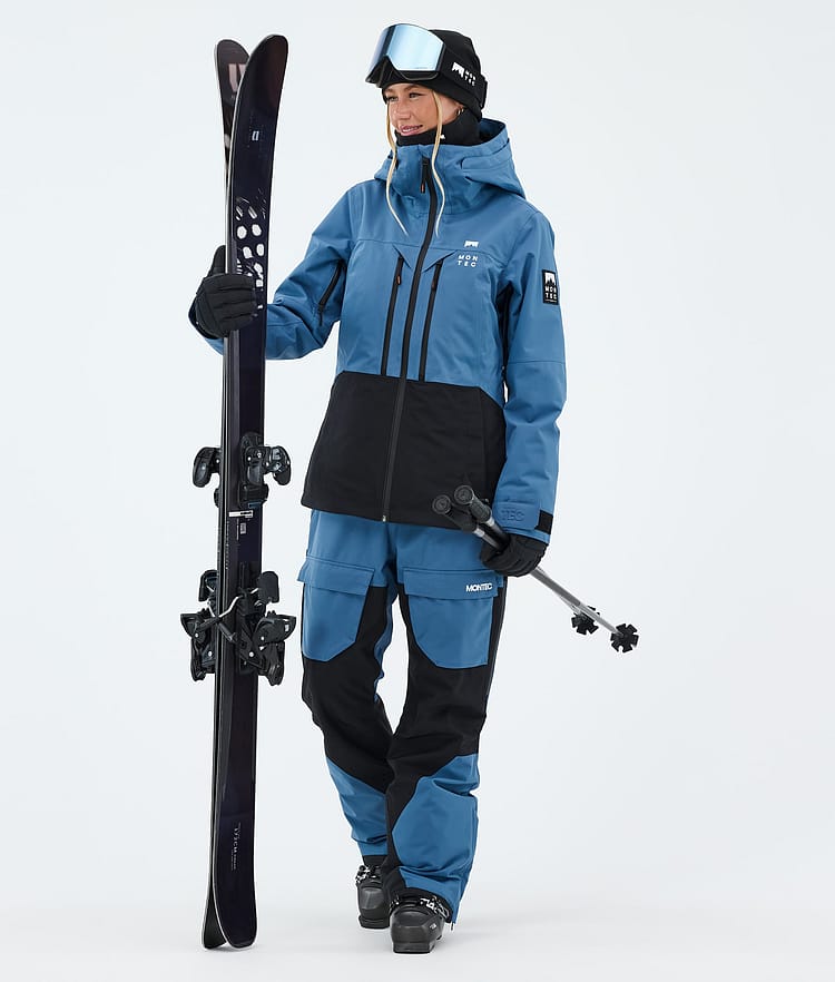 Moss W Ski Jacket Women Blue Steel/Black, Image 2 of 9