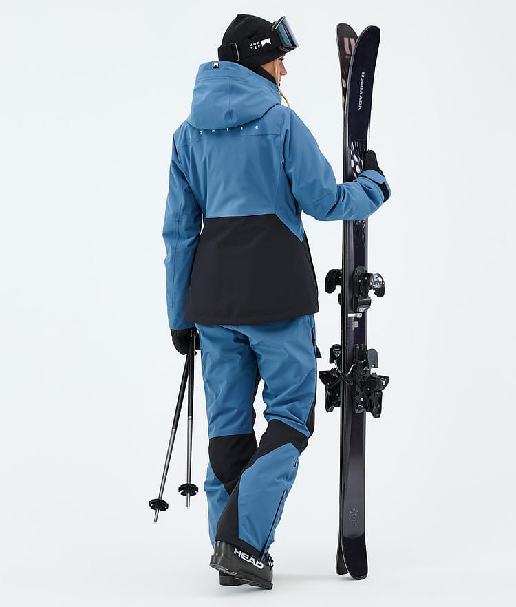 Moss W Ski Jacket Women Blue Steel/Black, Image 3 of 9