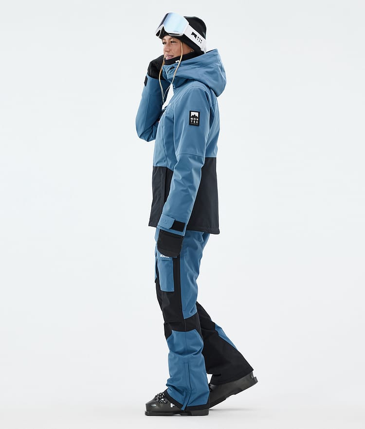 Moss W Ski Jacket Women Blue Steel/Black, Image 4 of 10