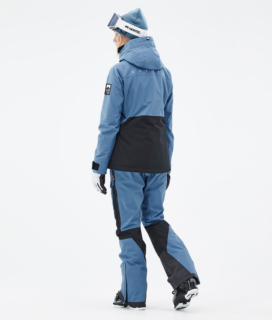 Moss W Ski Jacket Women Blue Steel/Black