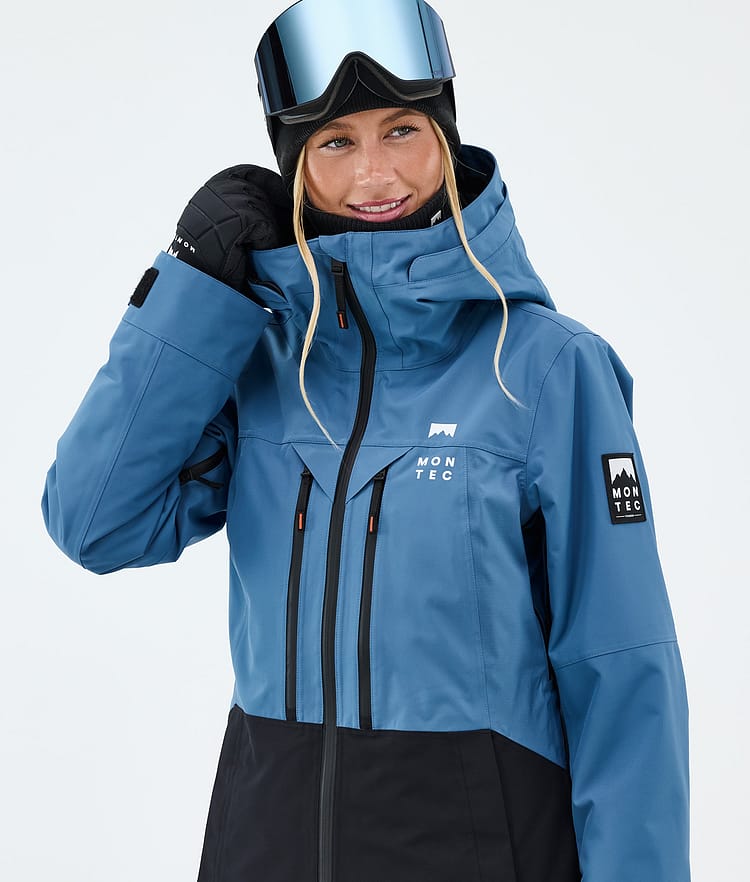 Moss W Chaqueta Snowboard Mujer Blue Steel/Black, Image 4 of 9