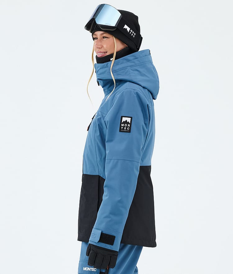 Moss W Chaqueta Snowboard Mujer Blue Steel/Black, Image 5 of 9
