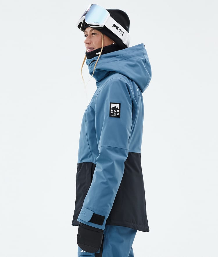 Moss W Ski Jacket Women Blue Steel/Black, Image 6 of 10