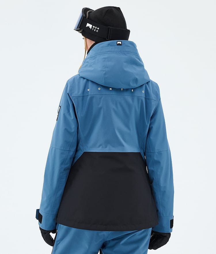 Moss W Chaqueta Snowboard Mujer Blue Steel/Black, Image 6 of 9