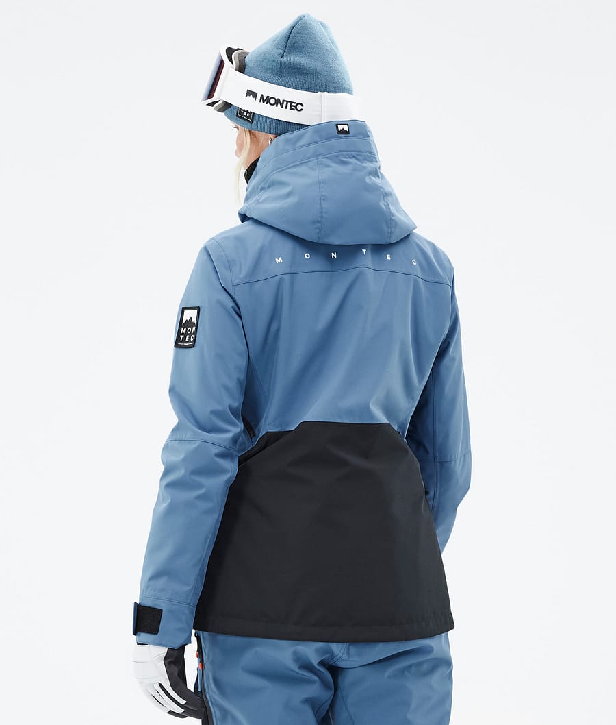 Moss W Ski Jacket Women Blue Steel/Black