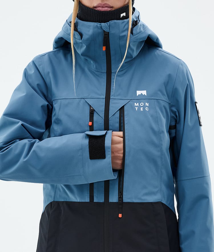 Moss W Chaqueta Snowboard Mujer Blue Steel/Black, Imagen 9 de 10