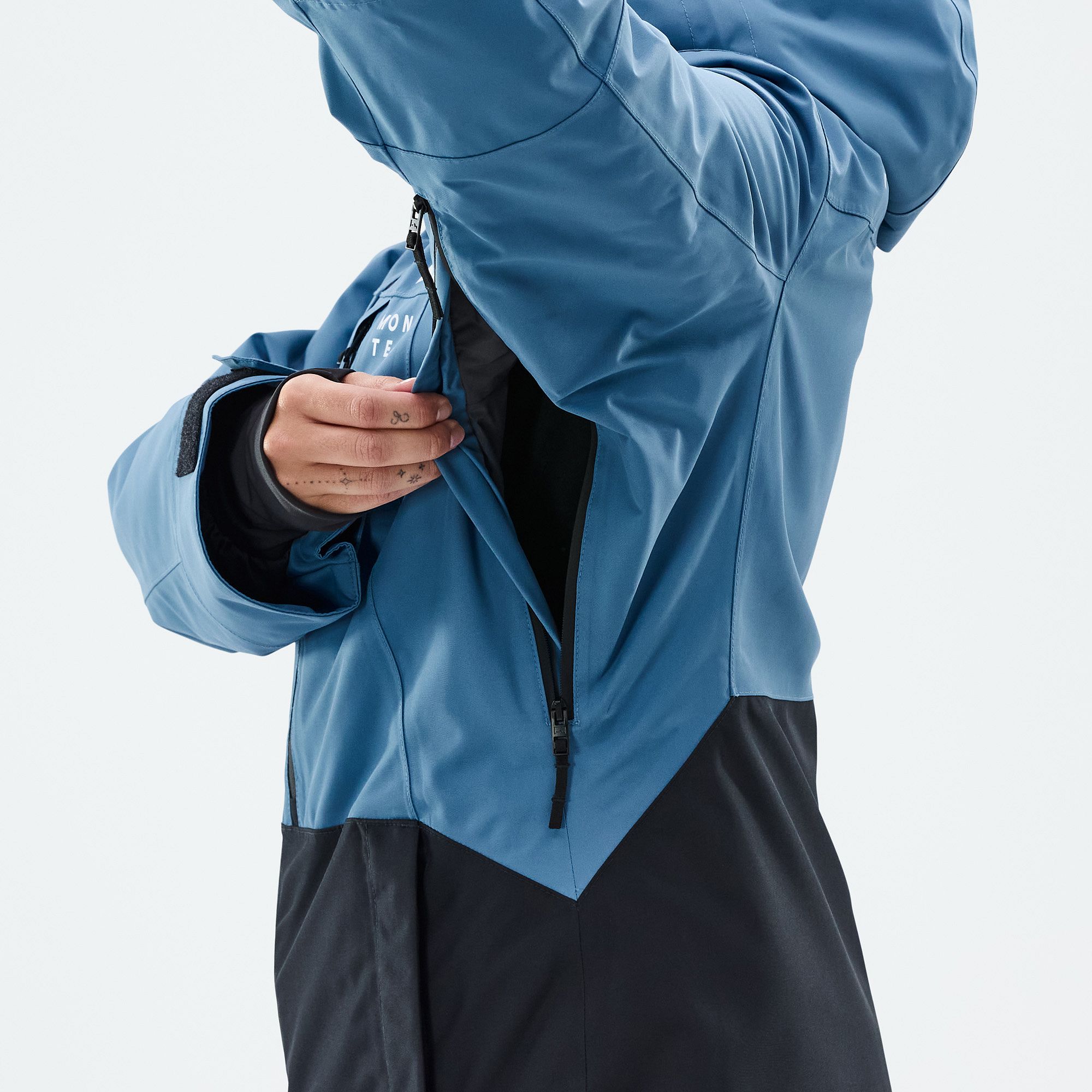 Montec Moss W Snowboard Jacket Women Blue Steel/Black