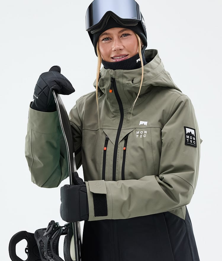 Moss W Veste Snowboard Femme Greenish/Black Renewed, Image 2 sur 10