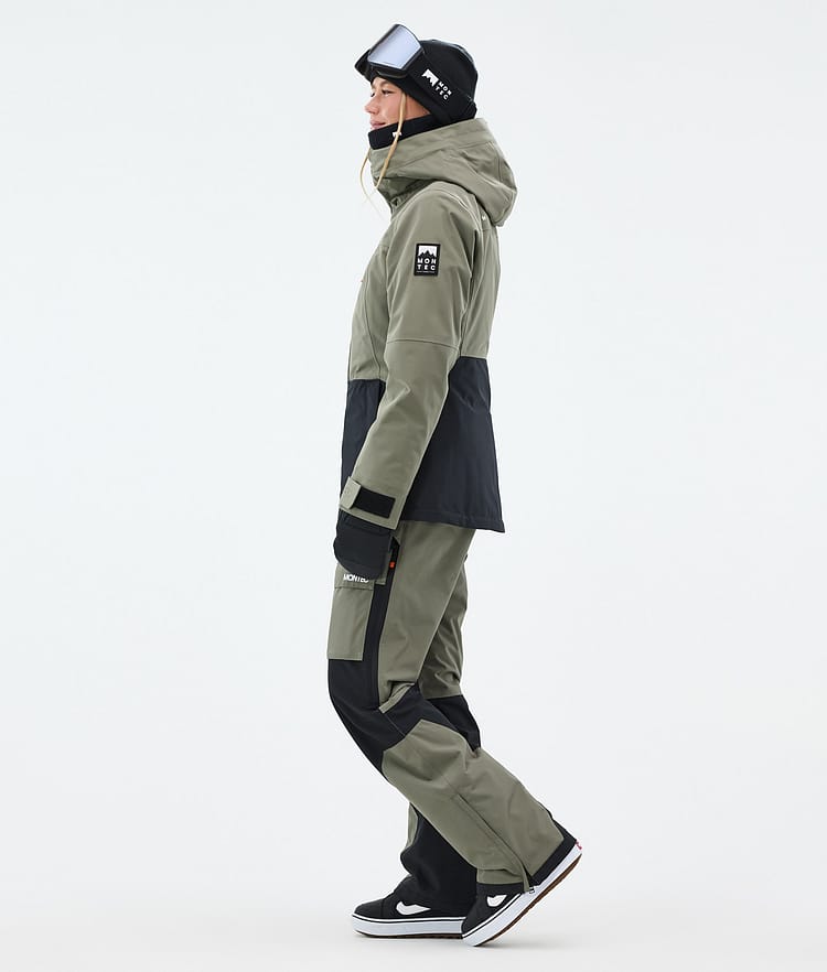 Moss W Veste Snowboard Femme Greenish/Black Renewed, Image 4 sur 10