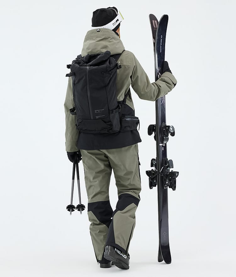 Moss W Ski jas Dames Greenish/Black, Image 3 of 9