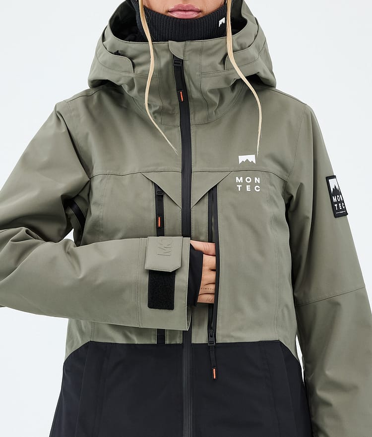 Moss W Ski jas Dames Greenish/Black, Image 8 of 9
