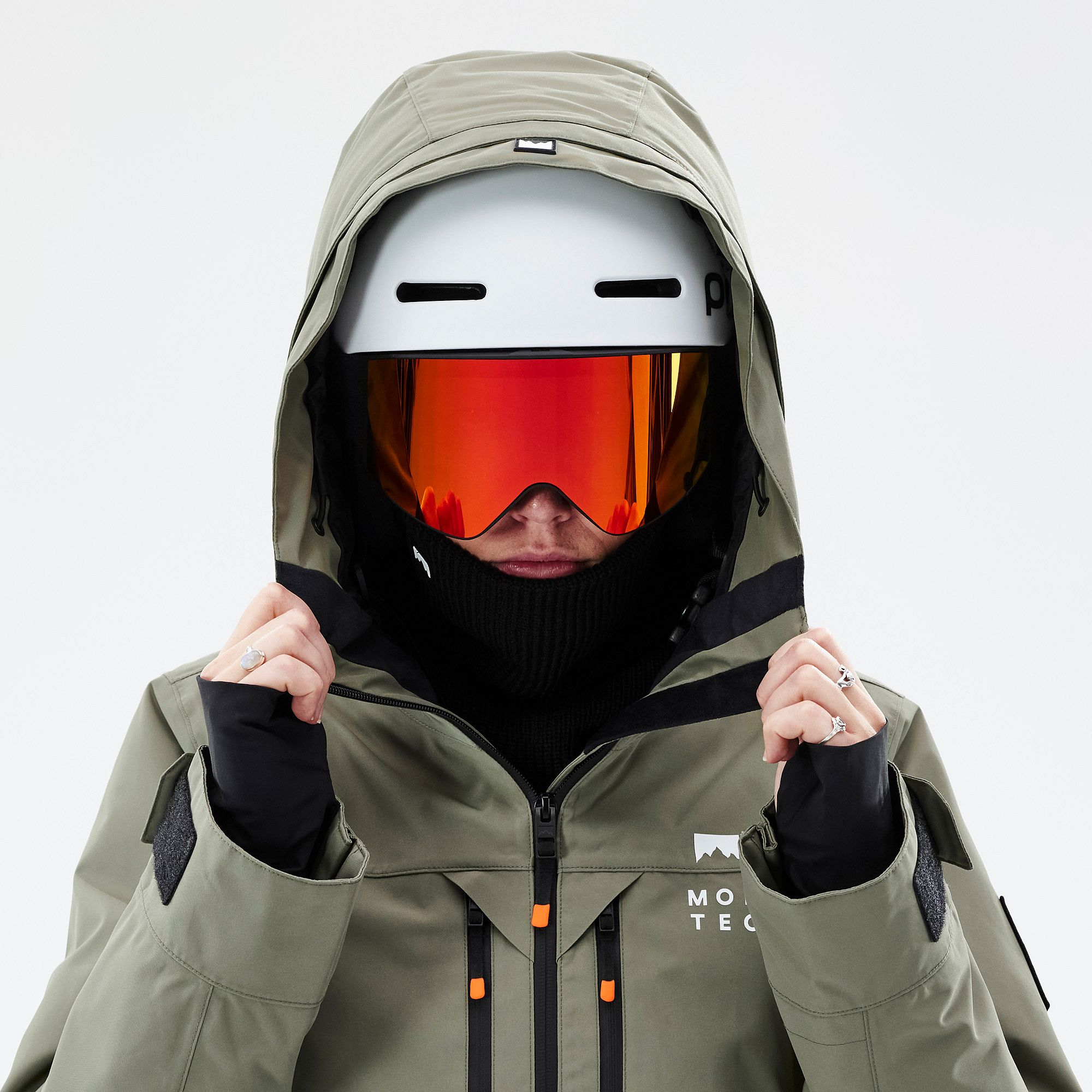 Montec Moss W Snowboard Jacket Women Greenish/Black