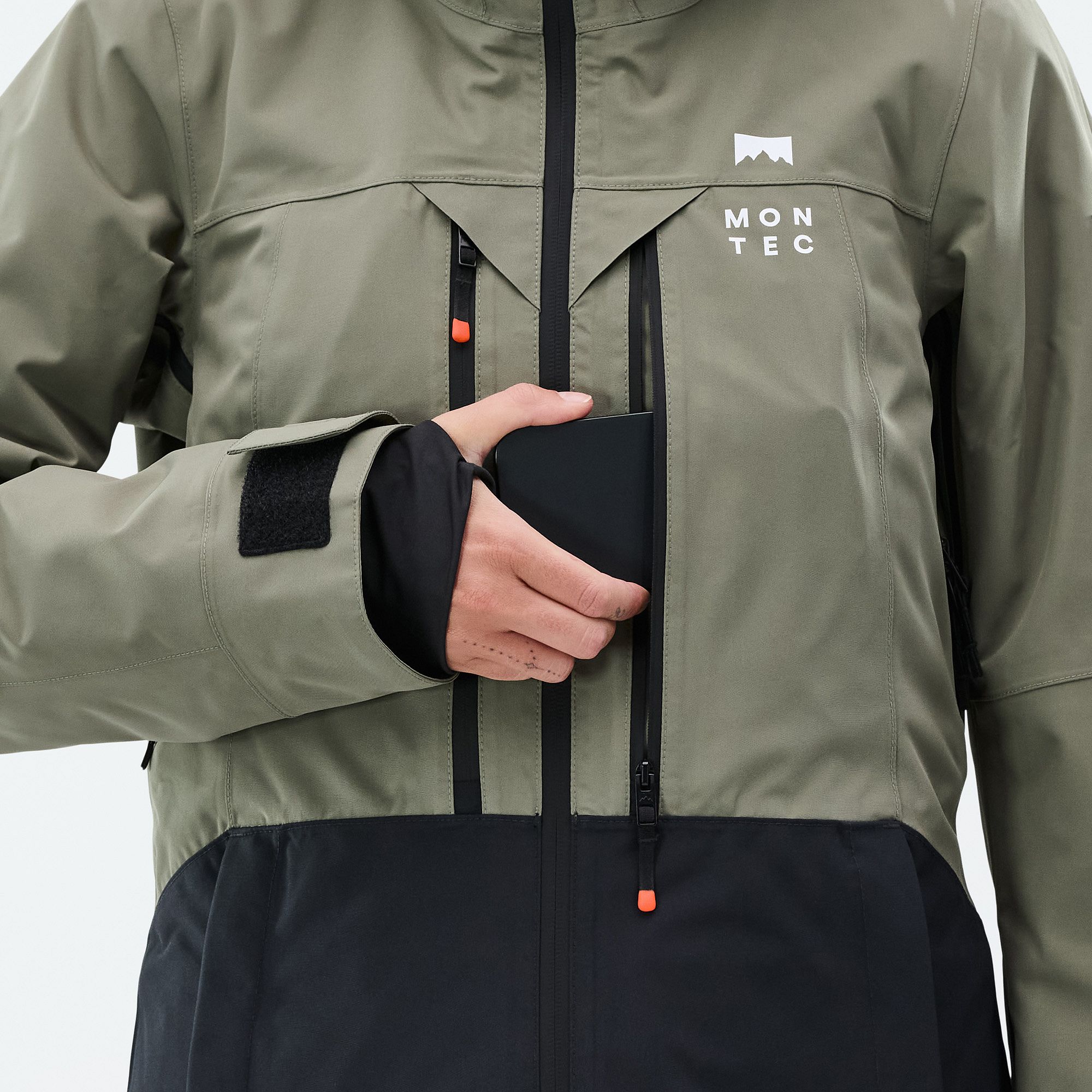 Montec Moss W Ski Jacket Women Greenish/Black | Montecwear.com