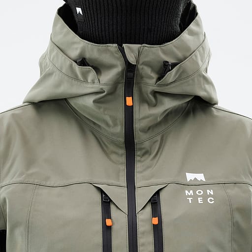 Front Zipper with Inner Placket Main Product Details Image,