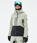 Moss W Snowboardjacka Dam Soft Green/Black Renewed, Bild 1 av 10