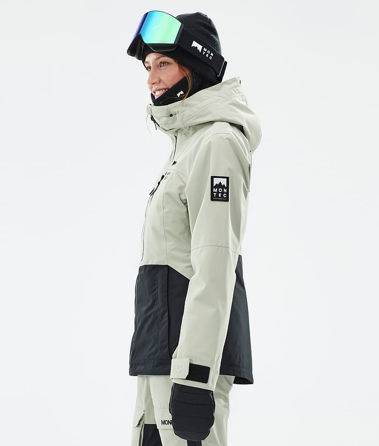 Moss W Veste de Ski Femme Soft Green/Black