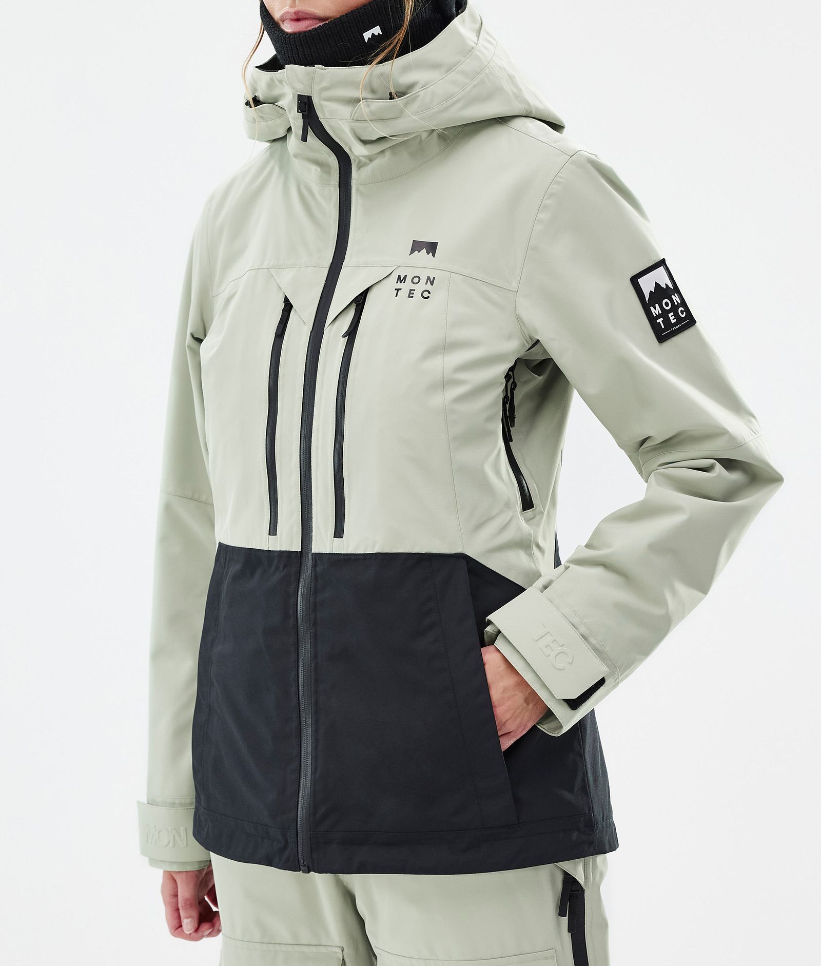 Moss W Snowboard Jacket Women Soft Green/Black Renewed, Image 8 of 10