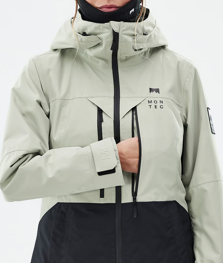 Moss W Ski Jacket Women Soft Green/Black