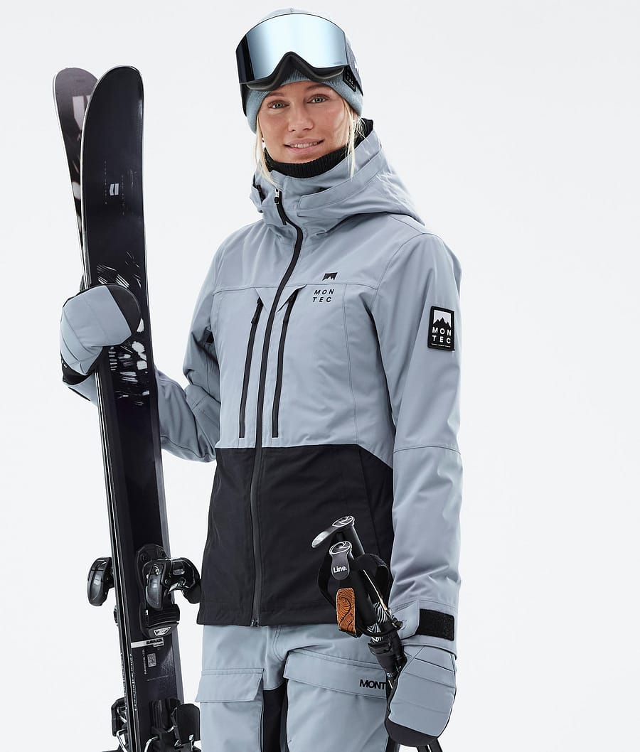 Montec Moss W Ski Jacket Soft Blue/Black