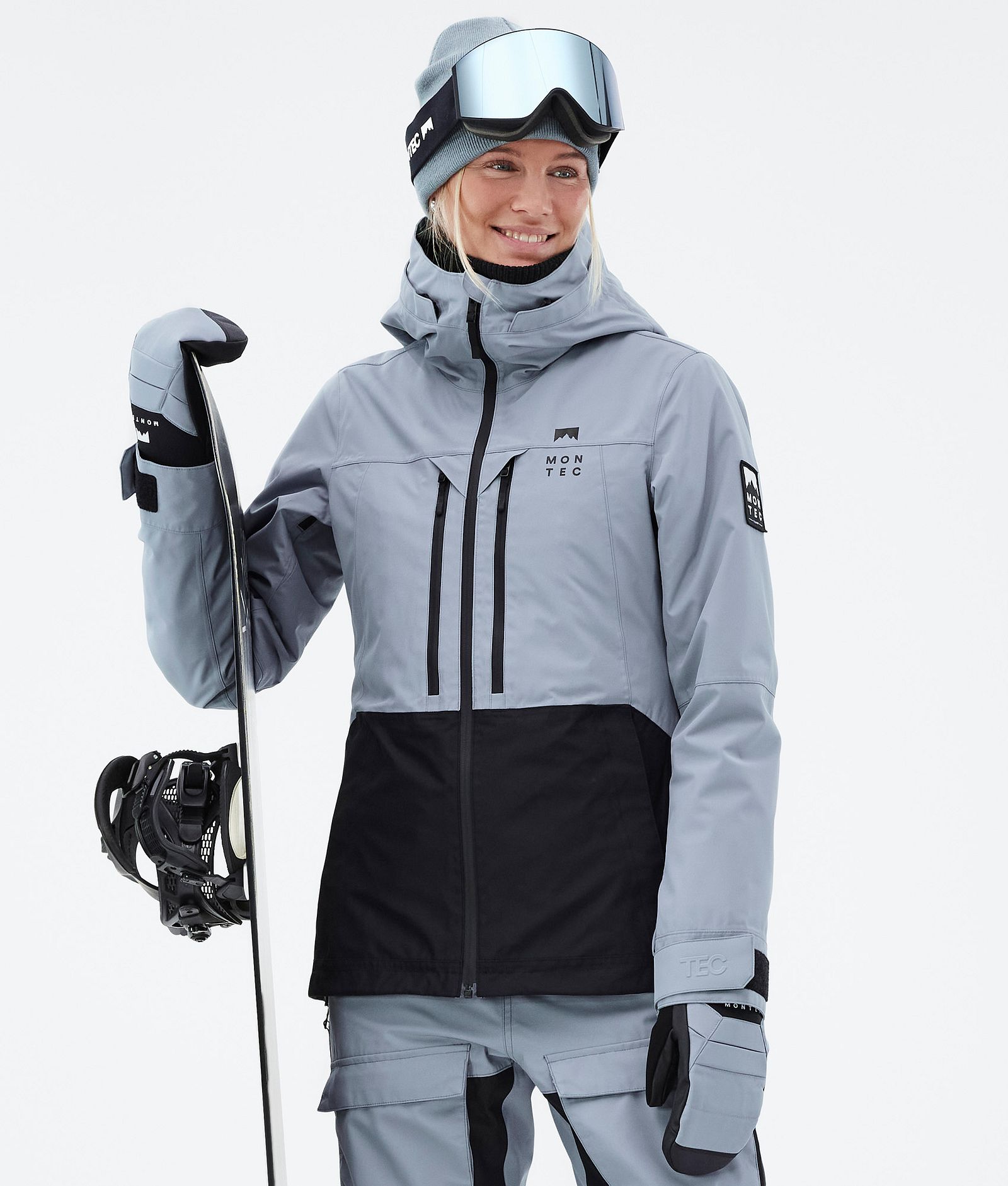 Moss W Snowboard Jacket Women Soft Blue/Black Renewed, Image 1 of 10