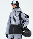 Montec Moss W Chaqueta Snowboard Mujer Soft Blue/Black