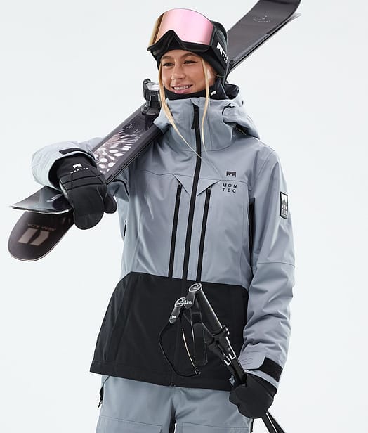 Moss W Ski Jacket Women Soft Blue/Black