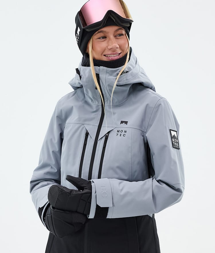 Moss W Ski Jacket Women Soft Blue/Black, Image 2 of 10