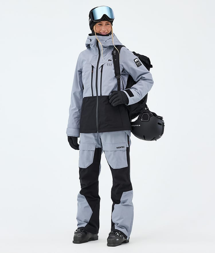 Moss W Ski Jacket Women Soft Blue/Black, Image 2 of 9