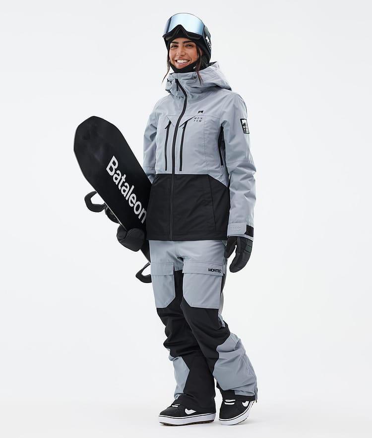 Moss W Snowboard Jacket Women Soft Blue/Black Renewed, Image 2 of 9