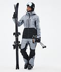 Moss W Skijacke Damen Soft Blue/Black, Bild 2 von 9
