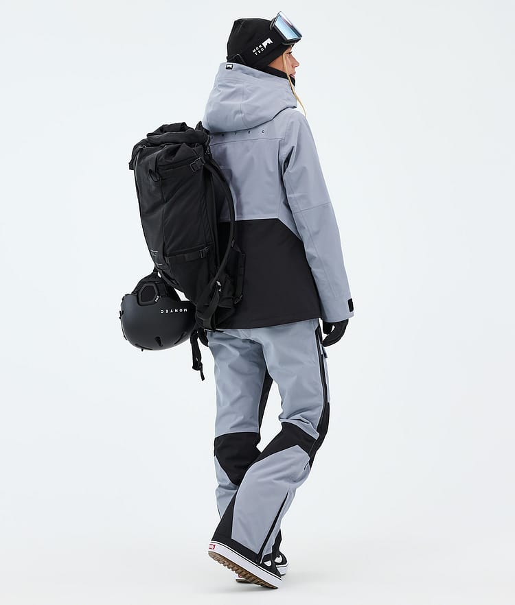 Moss W Veste Snowboard Femme Soft Blue/Black Renewed, Image 3 of 9