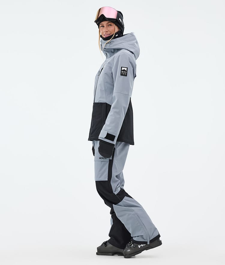 Moss W Ski Jacket Women Soft Blue/Black, Image 4 of 10