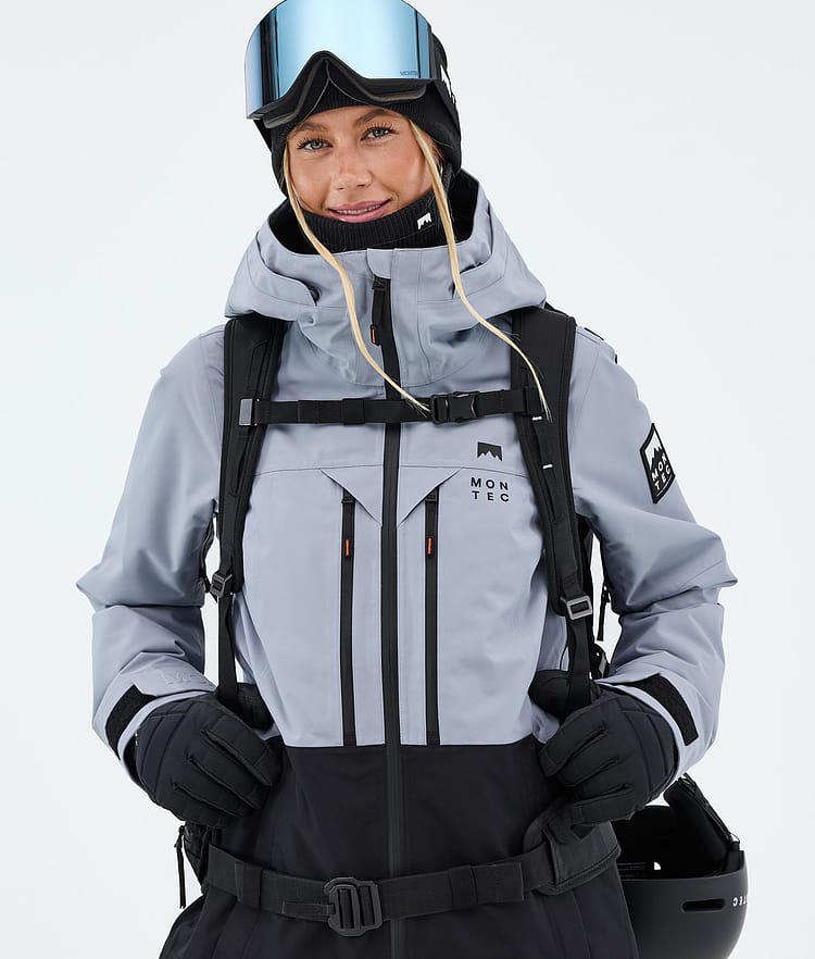 Moss W Veste Snowboard Femme Soft Blue/Black Renewed, Image 4 of 9