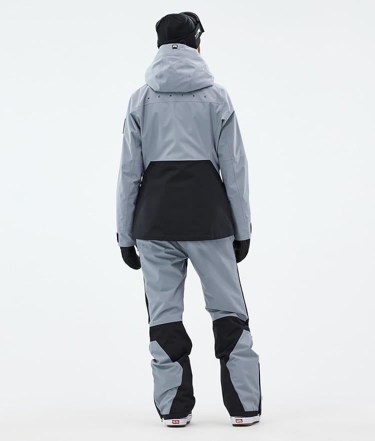 Moss W Veste Snowboard Femme Soft Blue/Black Renewed, Image 5 sur 10